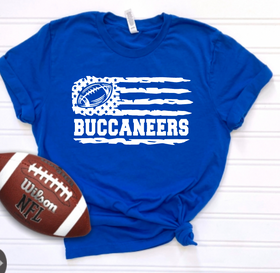 Buccaneers Distressed Flag