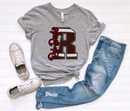 Faux-Leather Varsity Mascot Initial-5
