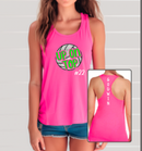 Up On Top Faux-Sequin Volleyball (personalized)-3