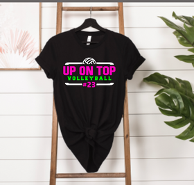 Up on Top Neon Number