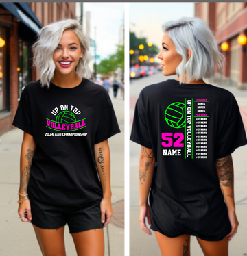 Up on Top Roster Tee