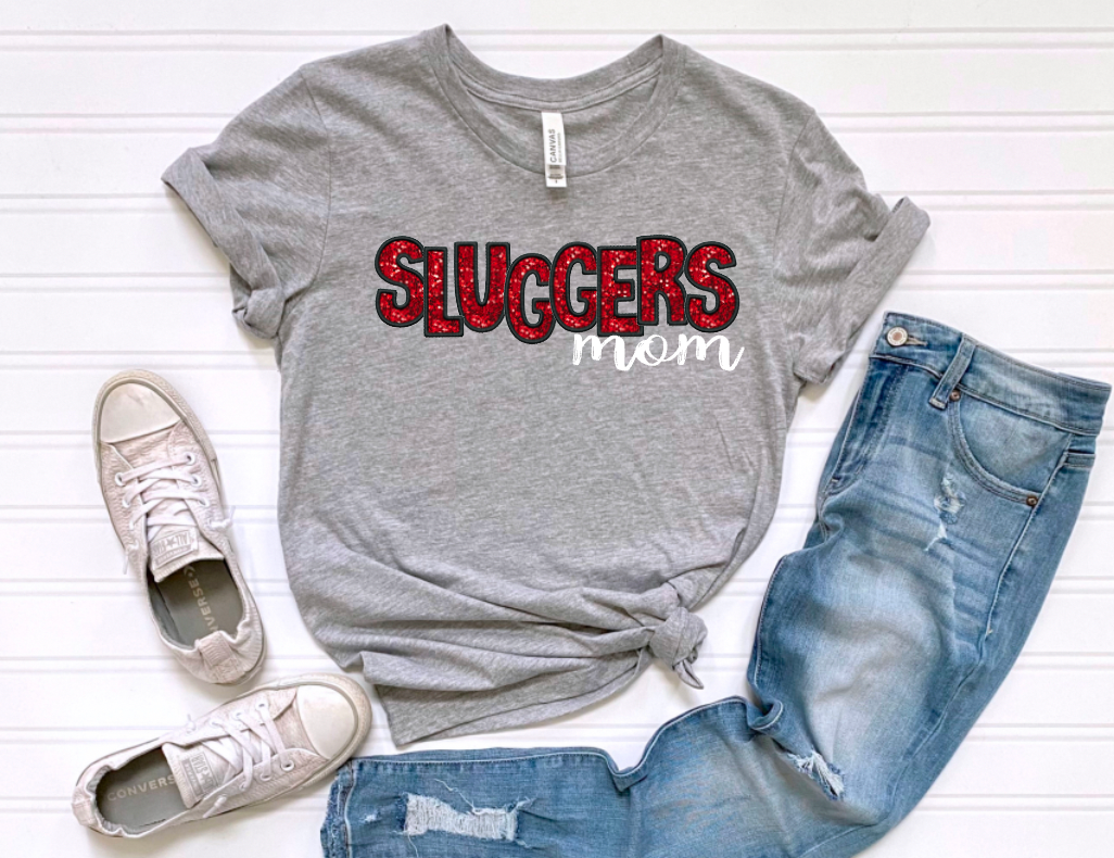 Faux-Sequin Sluggers Softball (include Personalized)