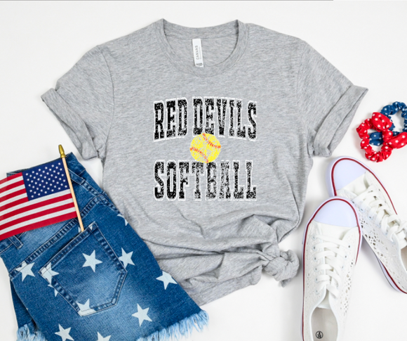 Red Devils Softball Vintage Classic