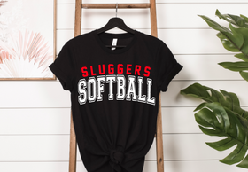 Sluggers Softball Simple Arch