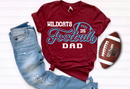 Personalized Wildcat Football Family Script-1