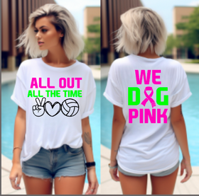 Up on Top We Dig Pink