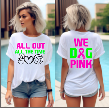 Up on Top We Dig Pink