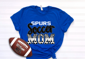 Leopard Spurs Soccer Mom