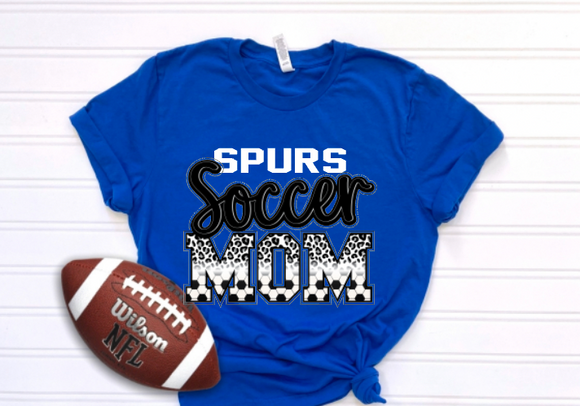 Leopard Spurs Soccer Mom