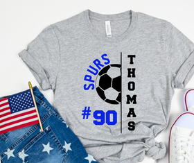 Personalized Spurs Soccer