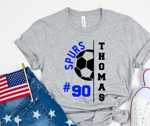 Personalized Spurs Soccer