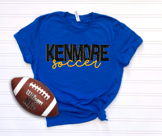 Faux-Sequin Kenmore Soccer