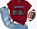 Wildcats Cheer Mama Checkered-2