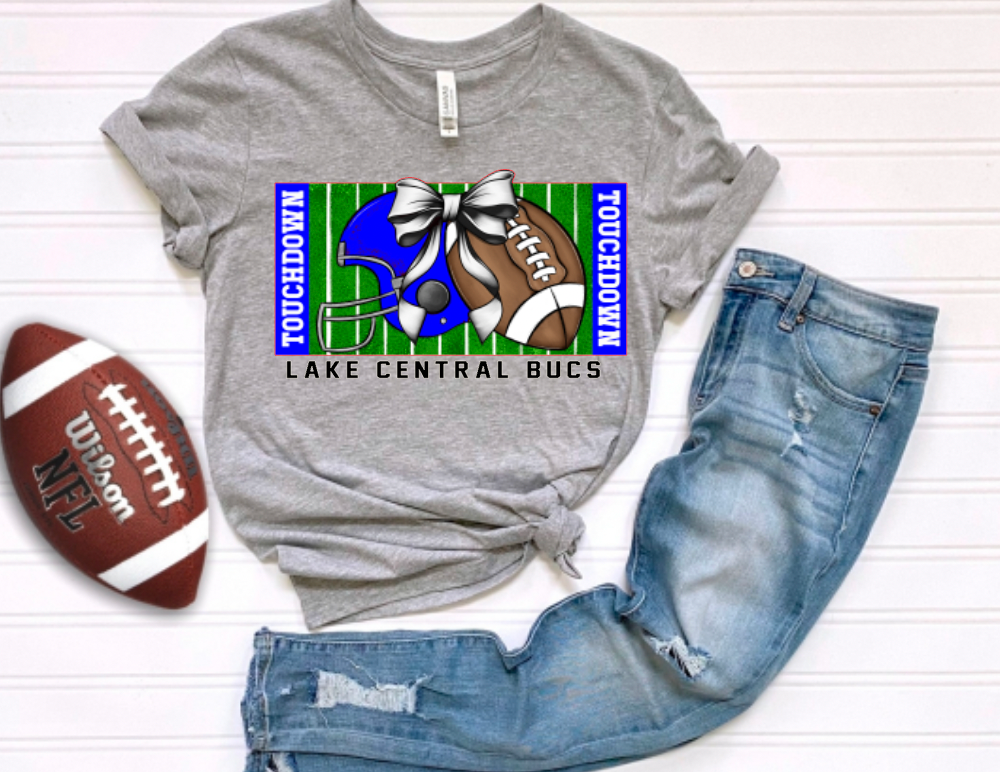(YourTeam) Football Field Touchdown