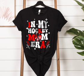 In My Hockey Mom Era (Red/Black/Grey)