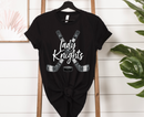 Faux-Sequin Lady Knights Stick/Puck-2