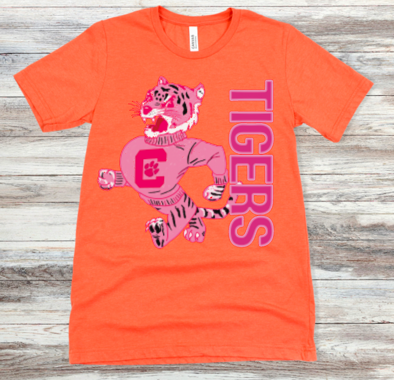 Preppy Pink Tiger