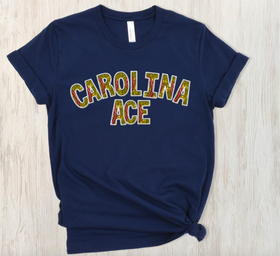 Faux-Sequin Carolina Ace Softball