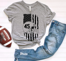 Football Flag Helmet personalized