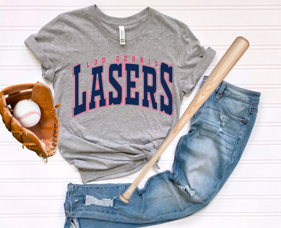 Lasers Varsity Arch