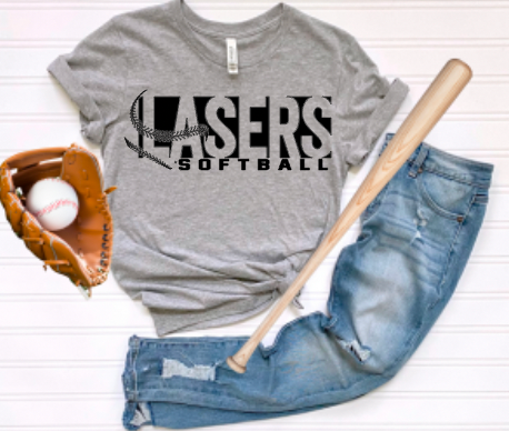 Lasers Softball Simple