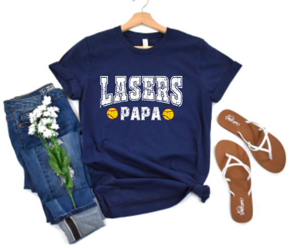 Lasers Distressed Arch (Personalized)