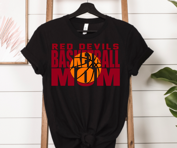 Red Devils Basketball Mom