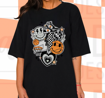 (Your Team) Basketball Retro Fun