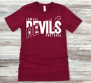 Devils CrossText (default will be no sport.  Include any team/name in the personalization box)-2
