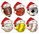 Christmas Sportsball - Youth-2