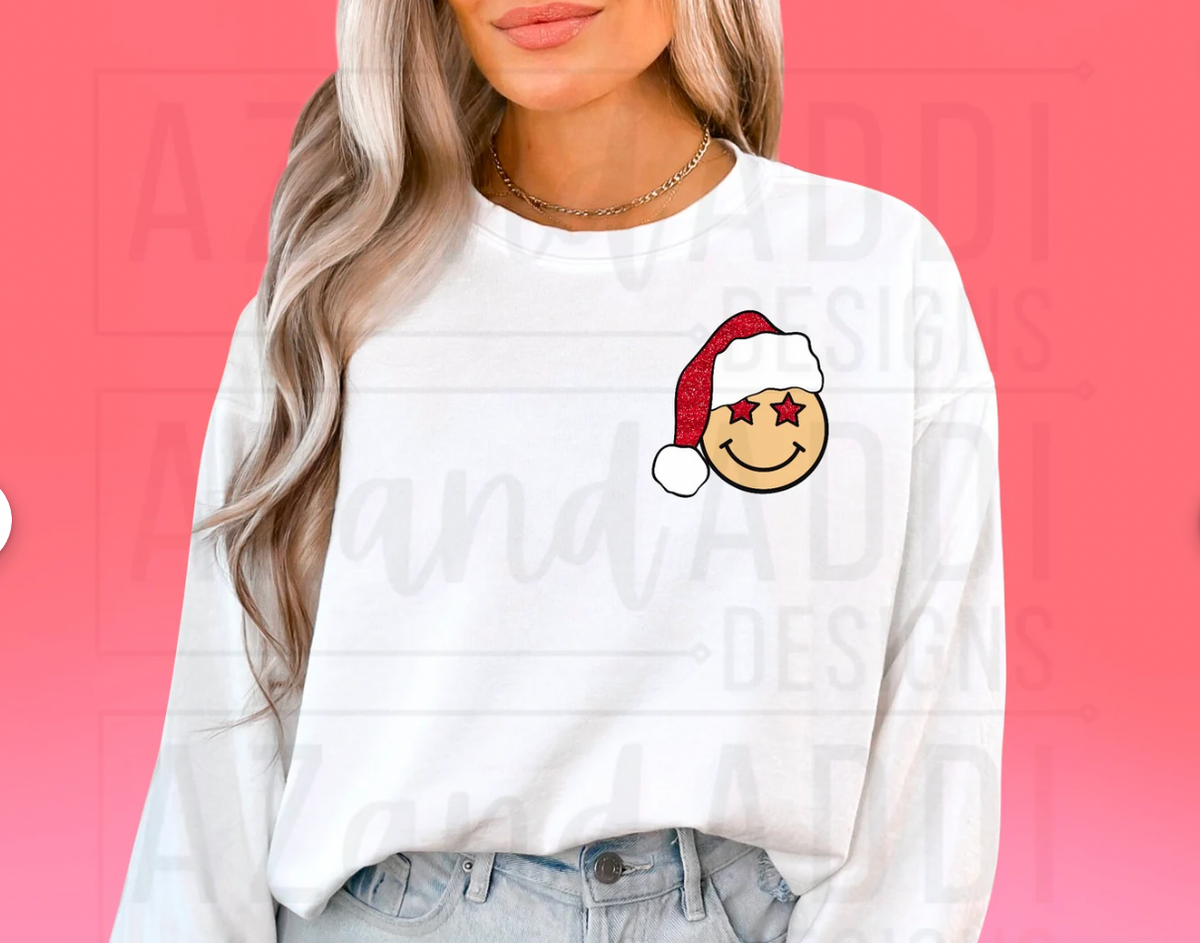 Santa Smiley Long Sleeve