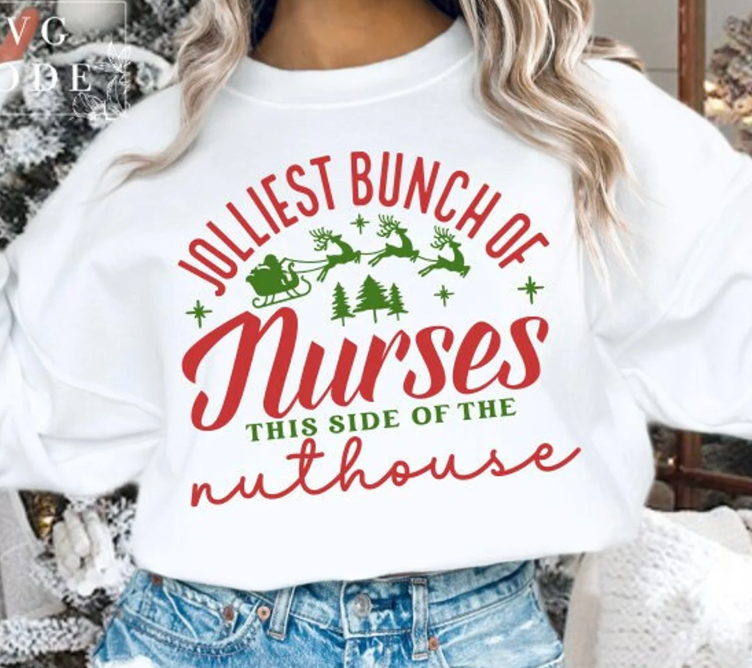 Jolliest Bunch of ___ This Side of the Nuthouse