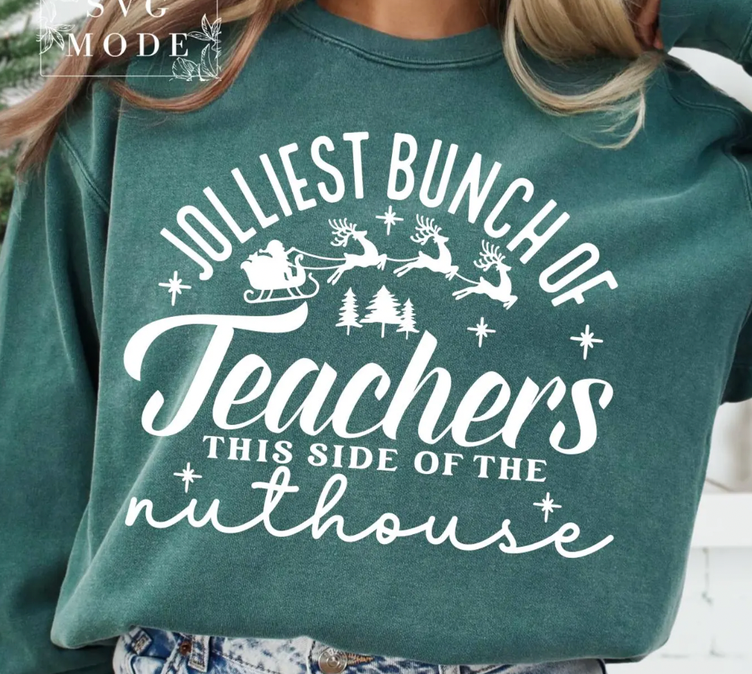Jolliest Bunch of ___ This Side of the Nuthouse
