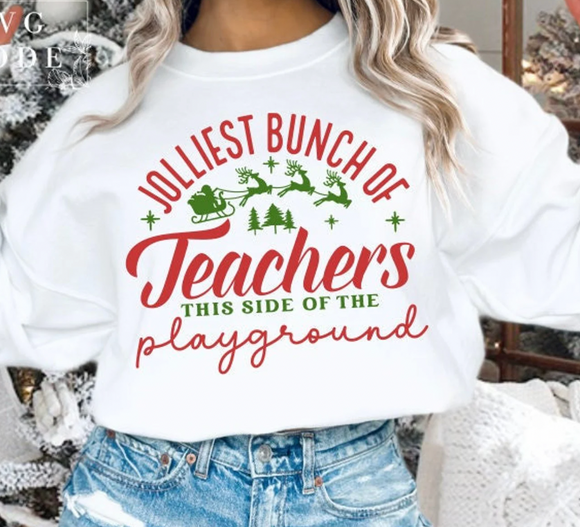 Jolliest Bunch of ___ This Side of the Nuthouse