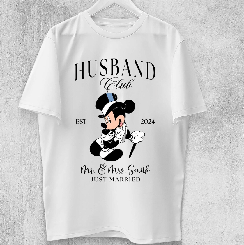 Wifey and Husband Mouse - personalized - 0