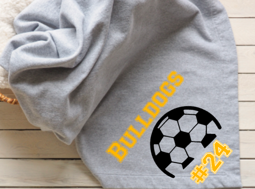 Stadium Blanket Special (Include personalization notes in box OR email logo to use)