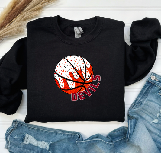 (YourTeam) Basketball Mascot Drip