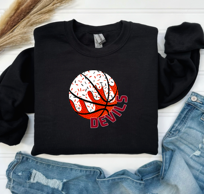 (YourTeam) Basketball Mascot Drip