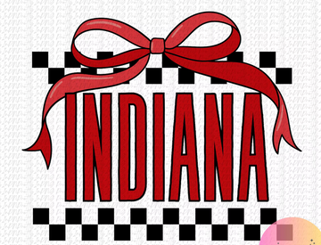 Indiana Checkered bow