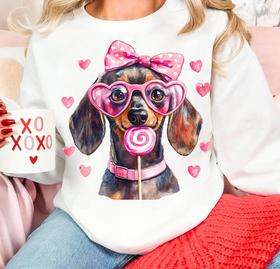 Valentine Coquette Doggies (include breed in personalization box- no other options available)