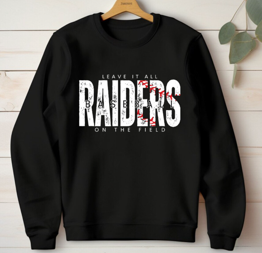 Raiders Baseball Leave it On the Field