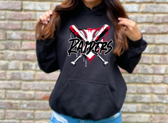 Drip Bats Weekend Special *No Promo Codes* (Include team name and 2 colors in personalization box.  Default shirt color is black.  If you'd like a different color for the shirt, specify in box as well)