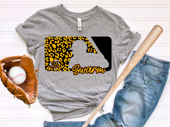 Swarm Leopard Logo (include number in personalization box)