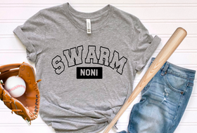 Swarm Baseball SImple Family Arch (include family member in personalization box) - 0