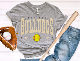 Pendleton Softball Vintage Arch