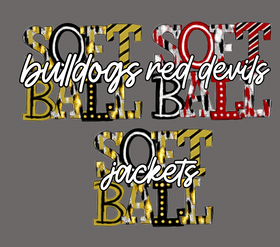 Softball Colorwash Stack