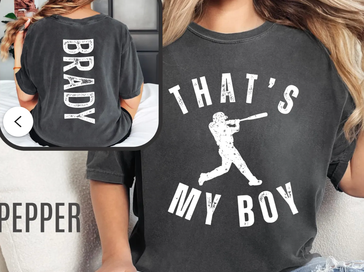 11th Day of Christmas- That's My Boy/Girl Baseball/Softball