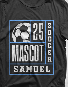 Personalized Soccer Square (that's actually a rectangle)