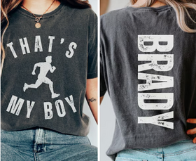 Track/CC That's My Boy/That's My Girl (Include name to be vertical down back in personalization box) - 0