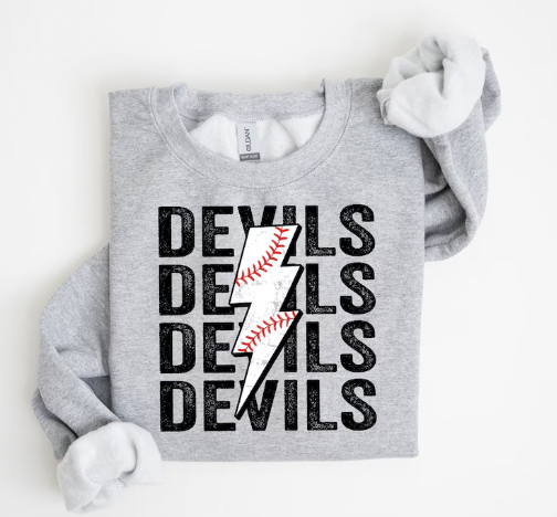 Devils Baseball Bolt